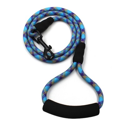 Kingtale  Eco-Friendly  Heavy Duty Rope Dog Leash With Soft Padded Handle for Large Medium Dogs