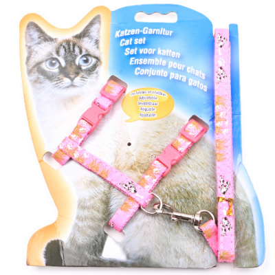 Kingtale Nice Type Hot Sale Escape Proof Cat Harness and Leash Set for Walking