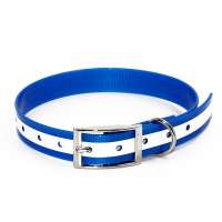 Wholesale Custom training adjustable TPU waterproof dog collar With Metal Buckle