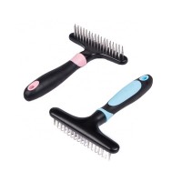 Kingtale fashion Pet Long Short Thick Hair Comb Grooming Brush Stainless Steel Rake For dog cat